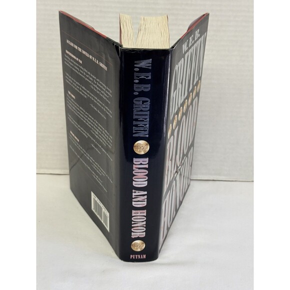 Blood and Honor By WEB Griffin, Hardback Dust Jacket Military Honor War Marines - Picture 3 of 5